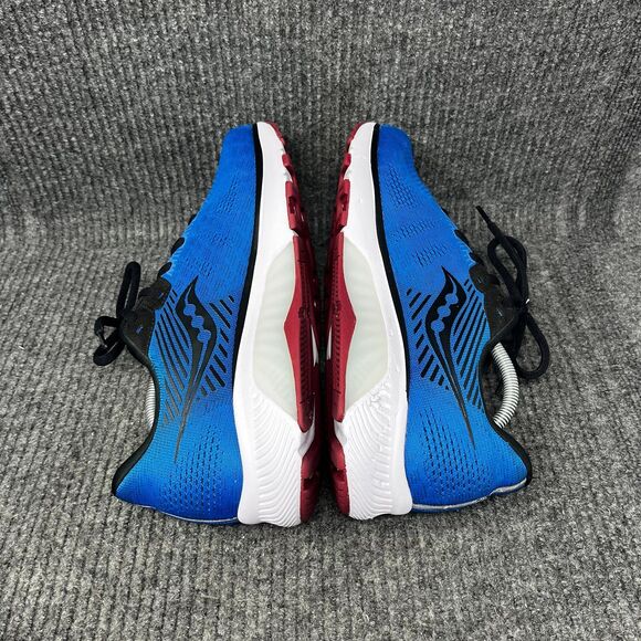 Saucony Guide 14 Blue Black White Athletic Running Shoes Mens 11 S20654-130 - Picture 5 of 9